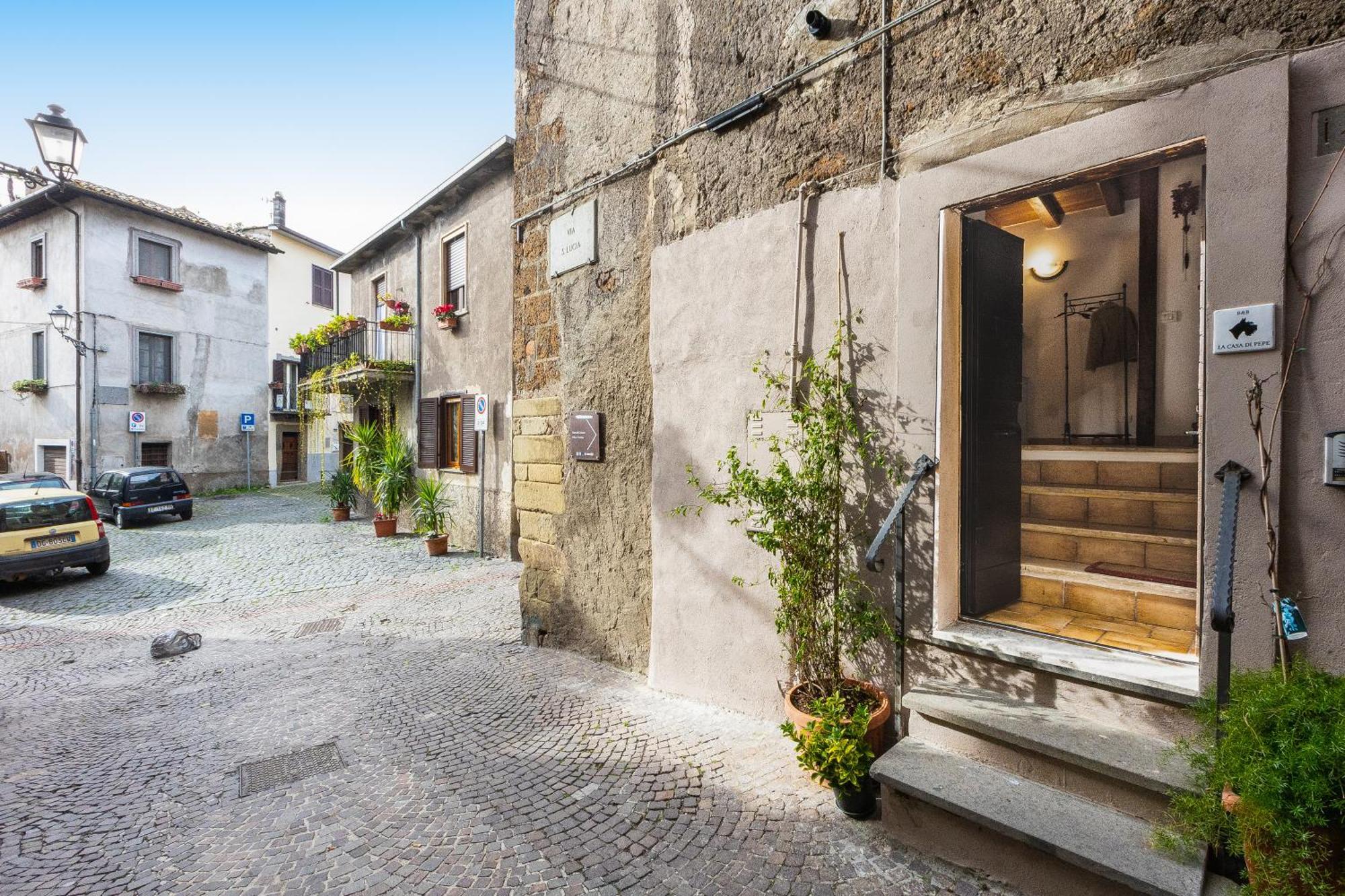 La Casa Di Pepe Acomodação com café da manhã Sutri Exterior foto